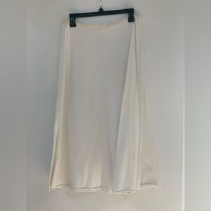 ALABAMA CHANIN off white cotton Skirt L